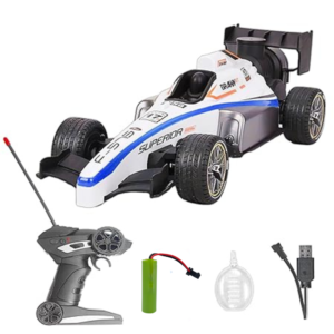 RC F1 2WD Drift Racing Car with LED Lights & Smoke Spray